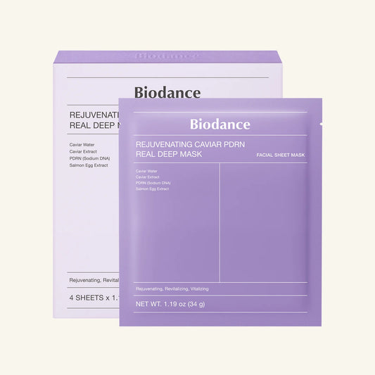Biodance Rejuvenating Caviar PDRN Real Deep Mask (4 Pieces)