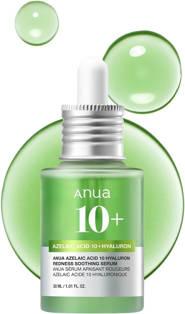 ANUA Azelaic Acid 10% + Hyaluron Redness Soothing Serum