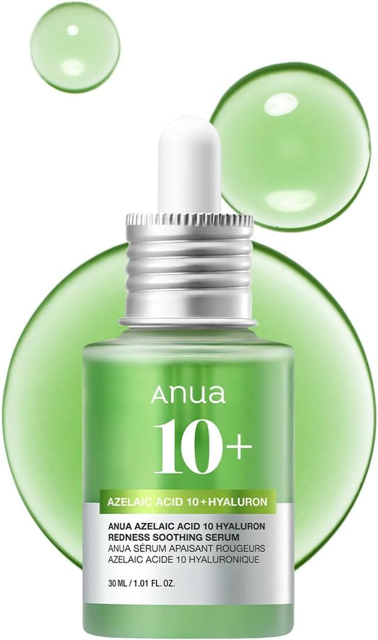ANUA Azelaic Acid 10% + Hyaluron Redness Soothing Serum