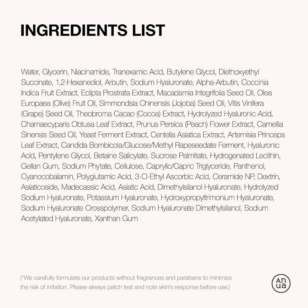 ANUA Niacinamide 10% + TXA 4% Serum