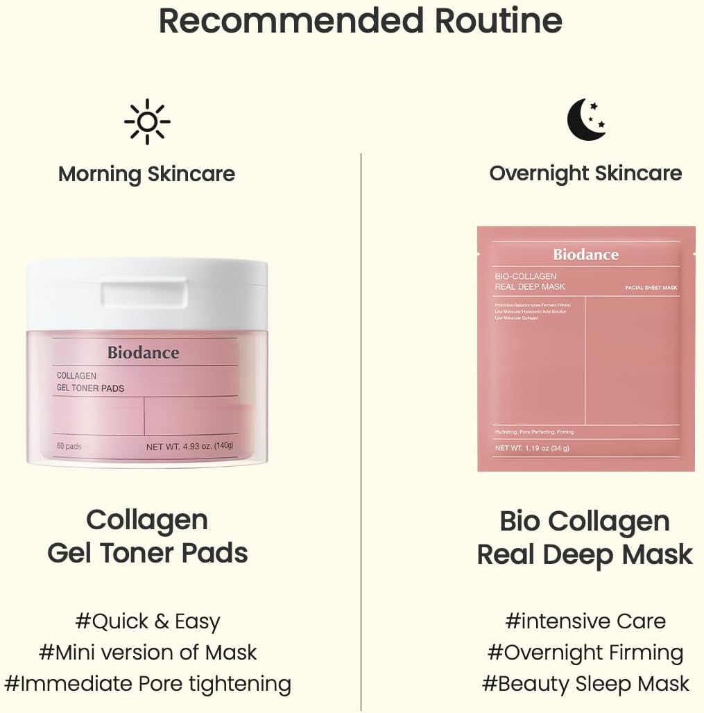 Biodance Collagen Gel Toner Pads