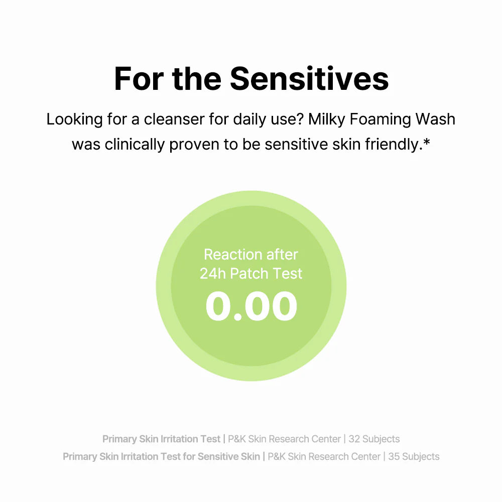 By Wishtrend Green Tea & Enzyme Milky Foaming Wash