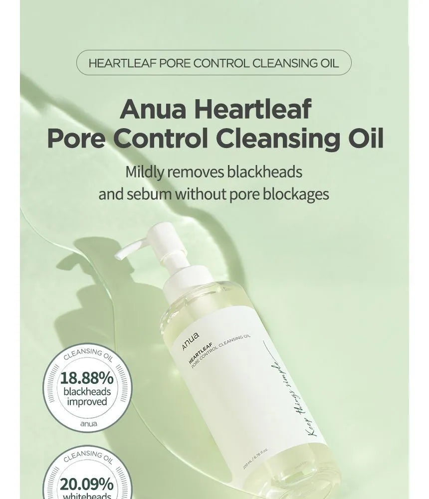 ANUA Heartleaf Pore Control Cleansing Oil