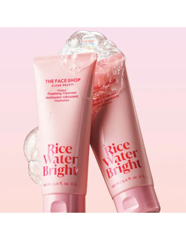 The Face Shop Rice Water Bright Foaming Cleanser